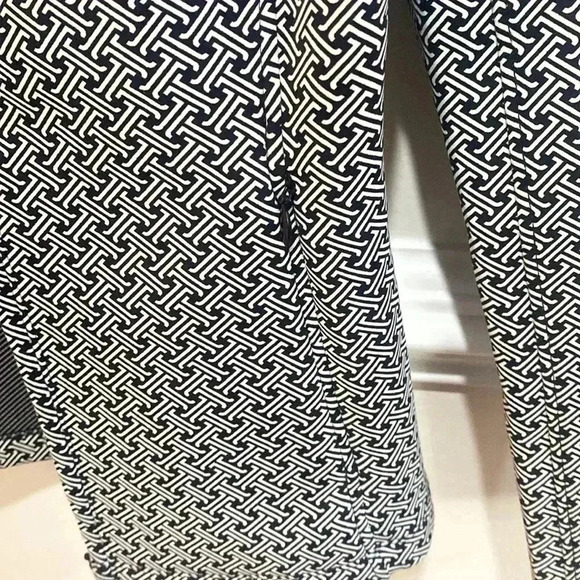 J.McLaughlin Billie Zip Jacket in Black & White Size Small - Picture 11 of 14